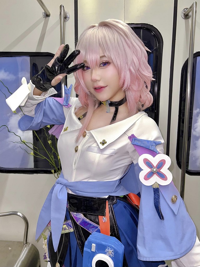《崩坏:星穹铁道》与众多着名coser的cosplay系列一起,掀起轩然大波(崩坏星穹铁道黄泉) - COS森林