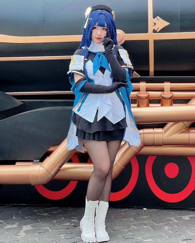 《崩坏:星穹铁道》与众多着名coser的cosplay系列一起,掀起轩然大波(崩坏星穹铁道黄泉) - COS森林