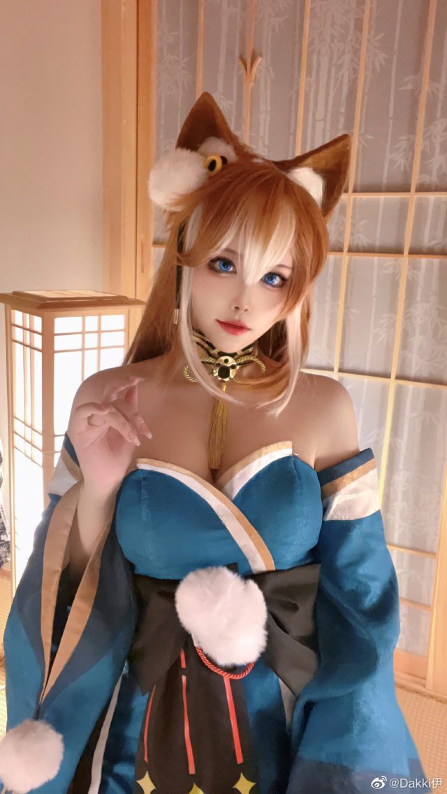 Dakki伊cos《原神》希娜，探秘性感迷人的希娜小姐插图1
