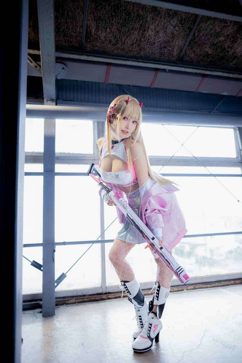 ElyEE子cos毒蛇 | ElyEE子_《胜利女神：妮姬》·Viper毒蛇cos作品 [22P1V-91MB]