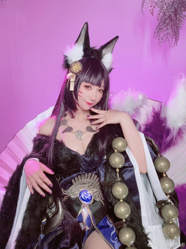 [碧蓝航线]Wuli大YIMI cos武藏，展现性感迷人的狐狸女郎(碧蓝航线 五航战)插图5