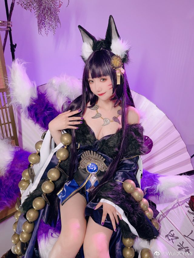 [碧蓝航线]Wuli大YIMI cos武藏，展现性感迷人的狐狸女郎(碧蓝航线 五航战)插图1