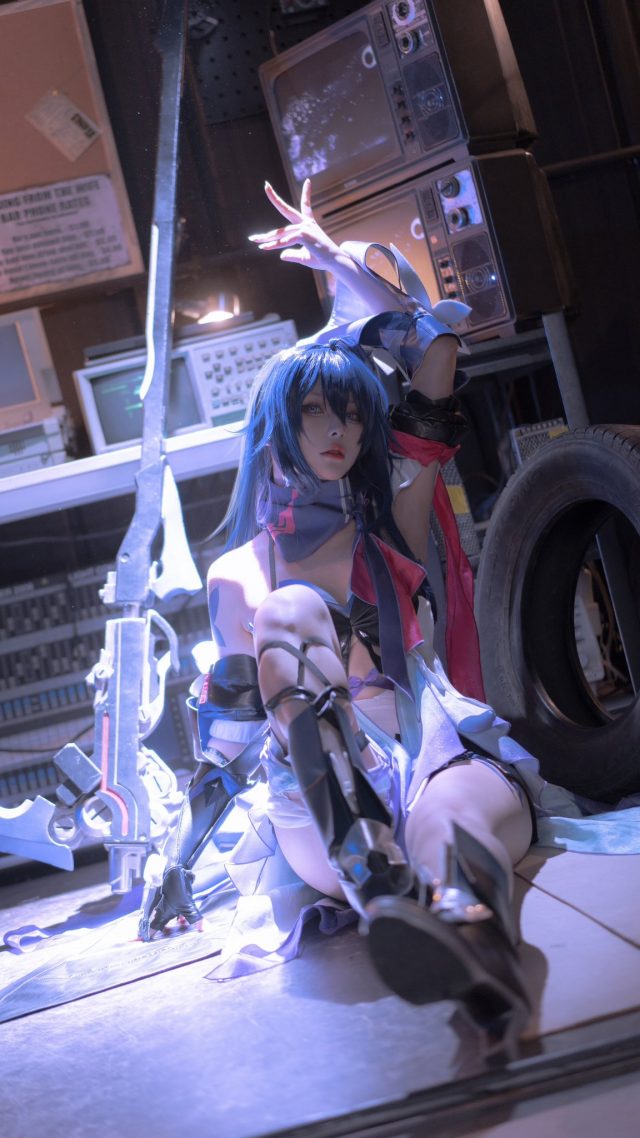 [崩坏：星穹铁道]w百合欧皇子w cos希儿，崩坏世界的性感蝴蝶插图3
