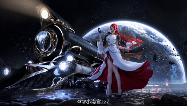 [崩坏：星穹铁道]小南宫zzZ cos姬子，闪耀星空下的性感科学家(崩坏星穹铁道花火)插图