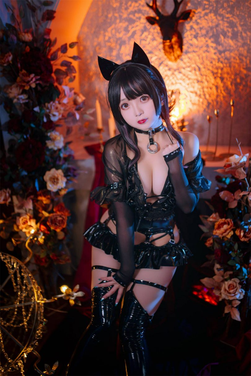 日奈娇cos猫猫 | 椎名莜(日奈娇)_皮衣系列·猫猫领域cos [120P2V-653MB](日奈的日语)插图3