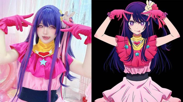 两个超级可爱的cosplay版本，来自漫画《我推的孩子》中的星野爱(两个可爱的名字)插图1