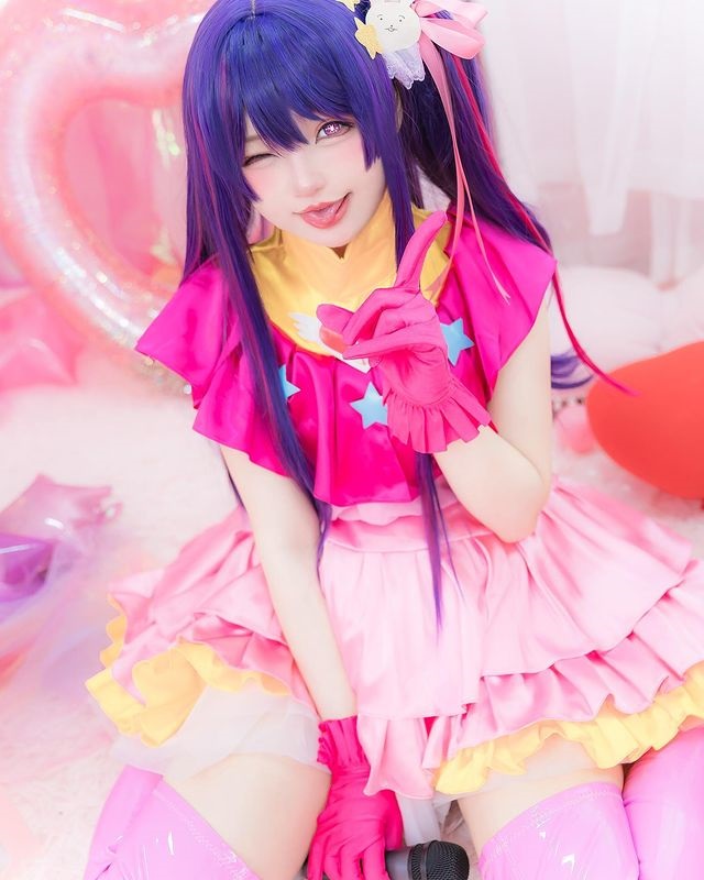 两个超级可爱的cosplay版本，来自漫画《我推的孩子》中的星野爱(两个可爱的名字)插图4