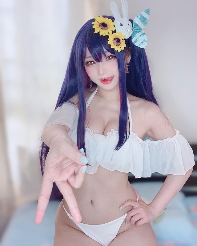 两个超级可爱的cosplay版本，来自漫画《我推的孩子》中的星野爱(两个可爱的名字)插图2