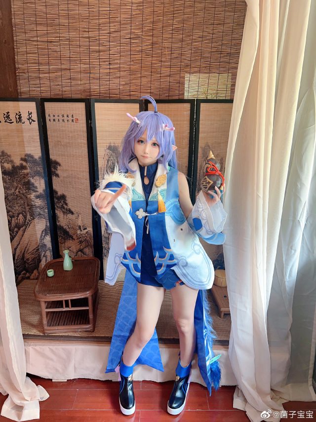 [崩坏：星穹铁道] 菌子宝宝cos白露，可爱迷人的美少女名医(崩坏星穹铁道网页版)插图