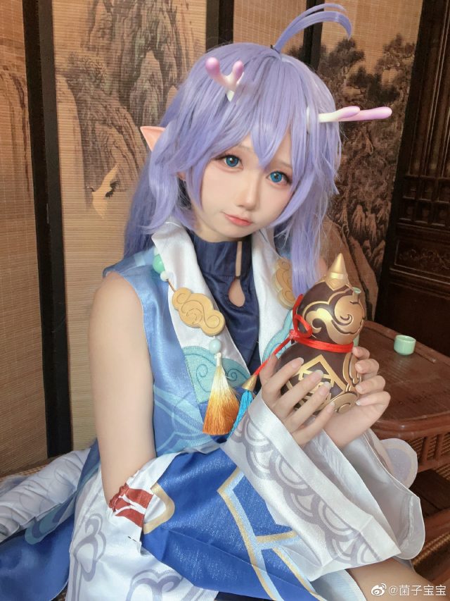 [崩坏：星穹铁道] 菌子宝宝cos白露，可爱迷人的美少女名医(崩坏星穹铁道网页版)插图4