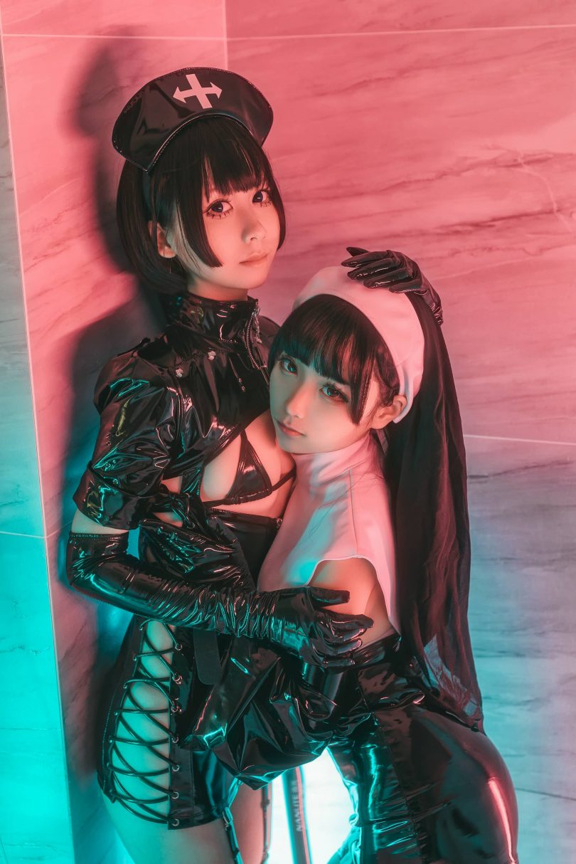 蠢沫沫cos修女 | 蠢沫沫_胶衣·修女+护士cos作品 [50P-1.35GB](蠢沫沫怎么了)插图7