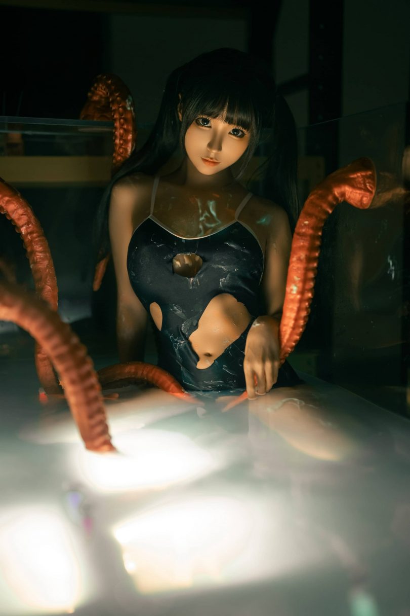 蠢沫沫_死库水cos | 蠢沫沫_深渊·死库水 触手cos作品 [17P-313MB](蠢沫沫个人信息)插图