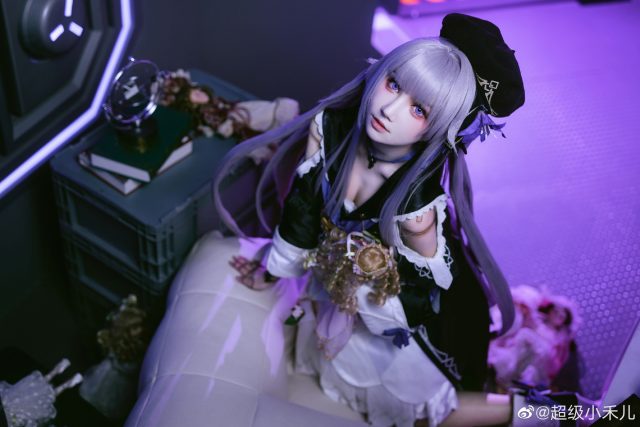 [崩坏：星穹铁道]超级小禾儿cos黑塔，展现女科学家的美丽身姿插图1