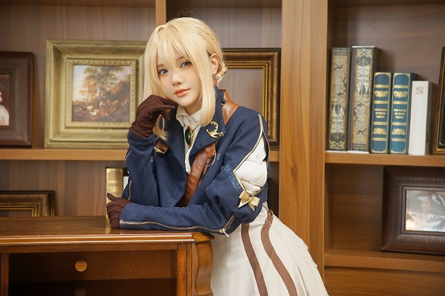 河内美貌才女陈秋芳的cosplay魅力，会让你心花怒放吗？(河内老照片)插图