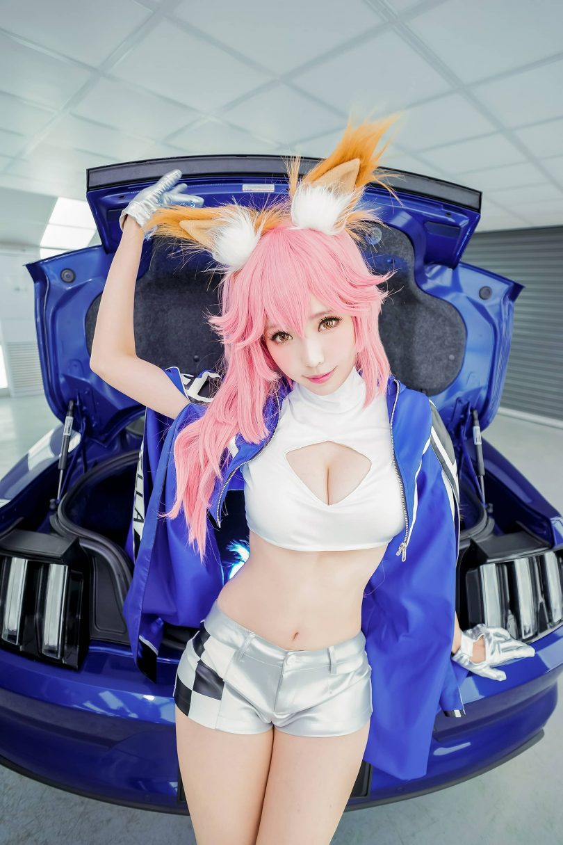 ElyEE子cos玉藻前 | ElyEE子_TAMAMOE2·玉藻前 赛车cos作品 [106P26V-794MB]