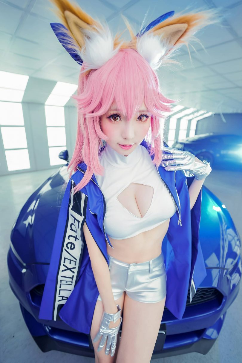 ElyEE子cos玉藻前 | ElyEE子_TAMAMOE2·玉藻前 赛车cos作品 [106P26V-794MB]