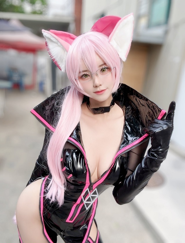 韩国女coser Nari化身“狐狸小姐”阿狸，被忽略后仍然散发美丽的光芒(韩国女足)插图7