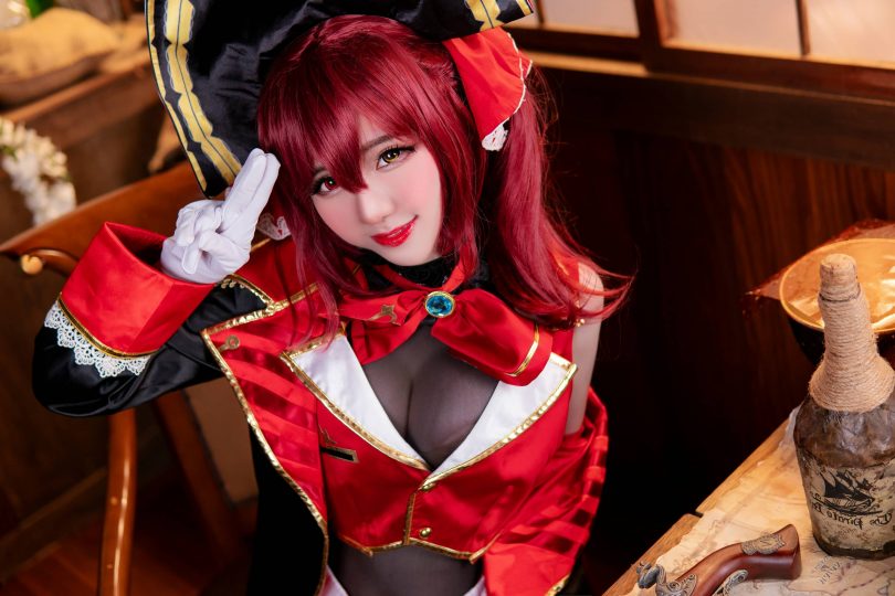 Sally Dorasnow cos宝钟玛琳 | Sally Dorasnow_Hoshou Marine·宝钟玛琳cos [19P-154MB]插图