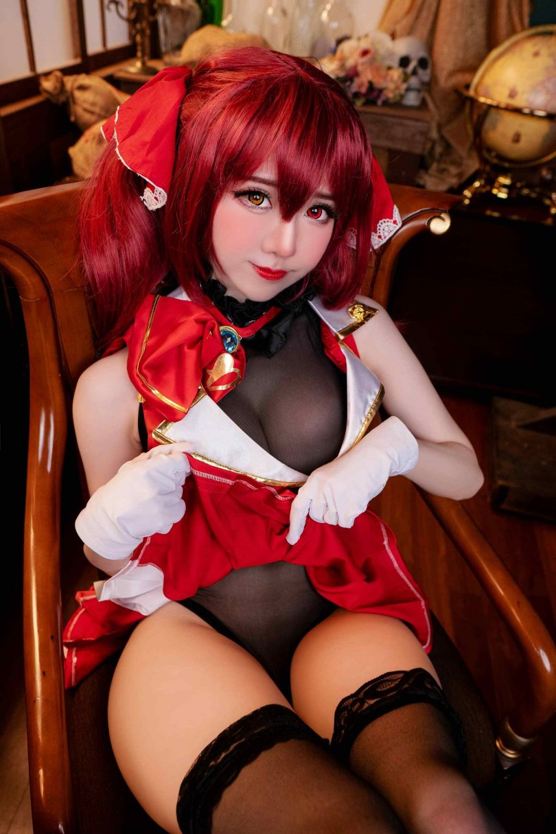 Sally Dorasnow cos宝钟玛琳 | Sally Dorasnow_Hoshou Marine·宝钟玛琳cos [19P-154MB]插图7