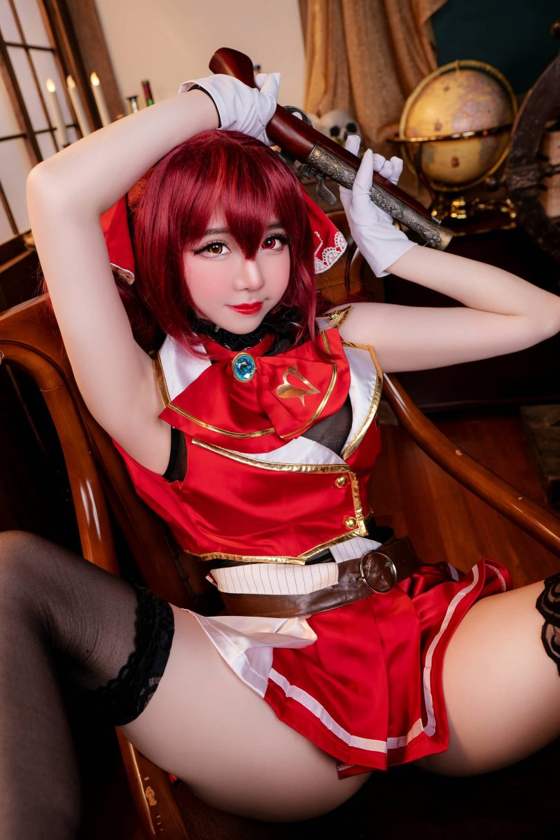 Sally Dorasnow cos宝钟玛琳 | Sally Dorasnow_Hoshou Marine·宝钟玛琳cos [19P-154MB]插图6