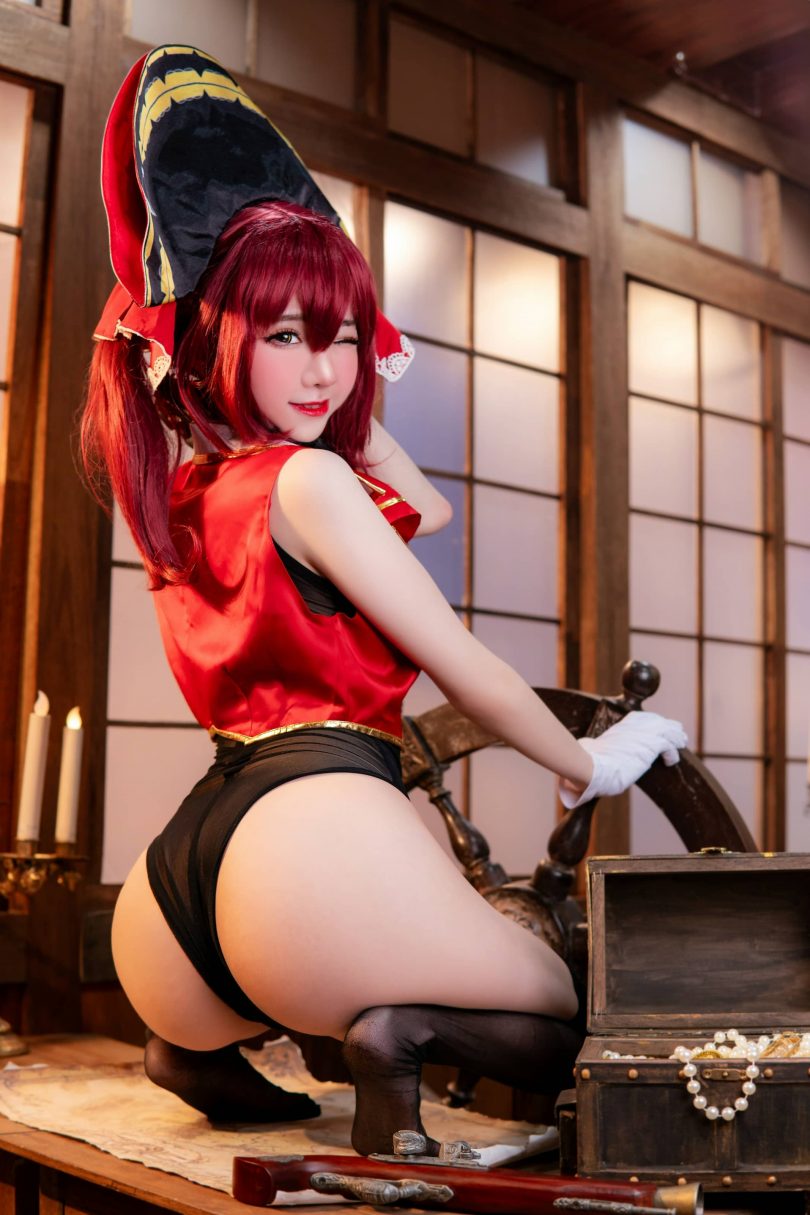 Sally Dorasnow cos宝钟玛琳 | Sally Dorasnow_Hoshou Marine·宝钟玛琳cos [19P-154MB]插图3