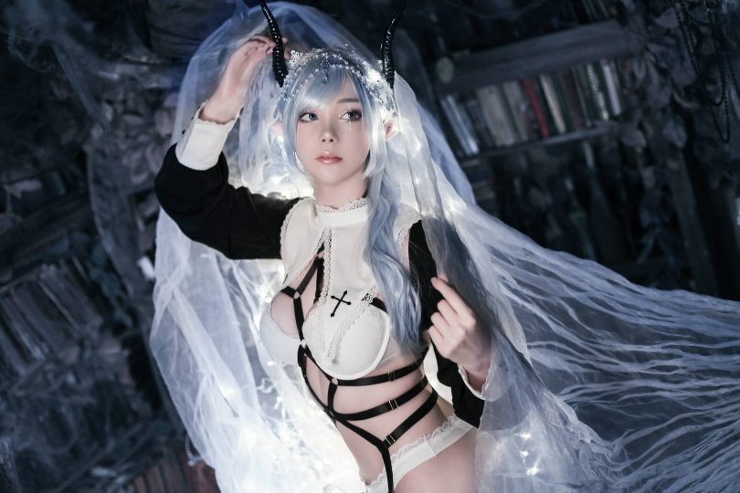 Sayathefox cos魔女 | Sayathefox_Succubus Demon·魔女cos作品 [20P-86MB](cos小魔女)插图