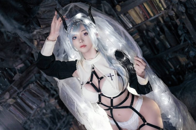 Sayathefox cos魔女 | Sayathefox_Succubus Demon·魔女cos作品 [20P-86MB]