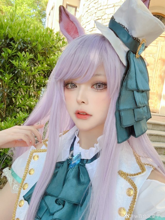 w百合欧皇子w cos目白麦昆，飙马才女驰骋“赛马娘Pretty Derby”舞台(w百合欧皇子有对象吗)插图3