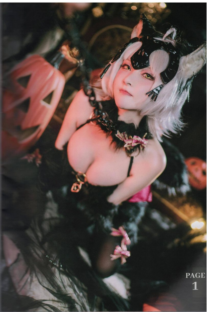 在下萝莉控ii cos黑贞德 | 在下萝莉控ii_黑贞德·危险野兽cos作品 [14P-84MB]