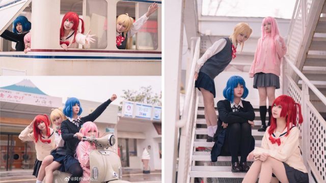 《孤独摇滚！》- 来自中国coser的“Kessoku乐队”中的可爱COSPLAY！(孤独摇滚第二季)插图