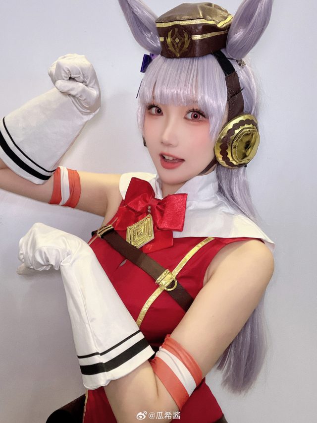 [赛马娘Pretty Derby]瓜希酱cos黄金船，展现赛马娘的迷人魅力(赛马娘prettyderby台服官网)插图4