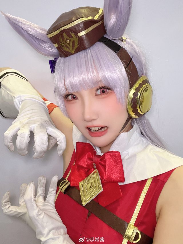 [赛马娘Pretty Derby]瓜希酱cos黄金船，展现赛马娘的迷人魅力(赛马娘prettyderby台服官网)插图5