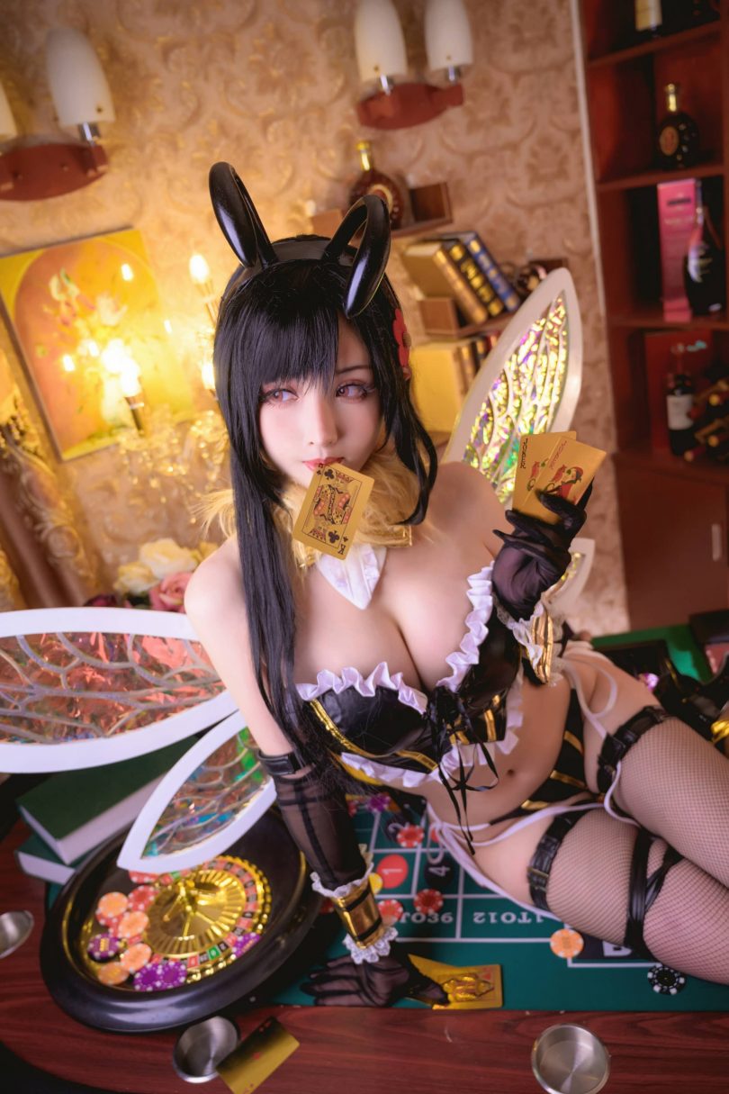 肉扣热热子cos蒂法 | rioko凉凉子_最终幻想VII·蒂法little bee cos [25P-523MB]插图