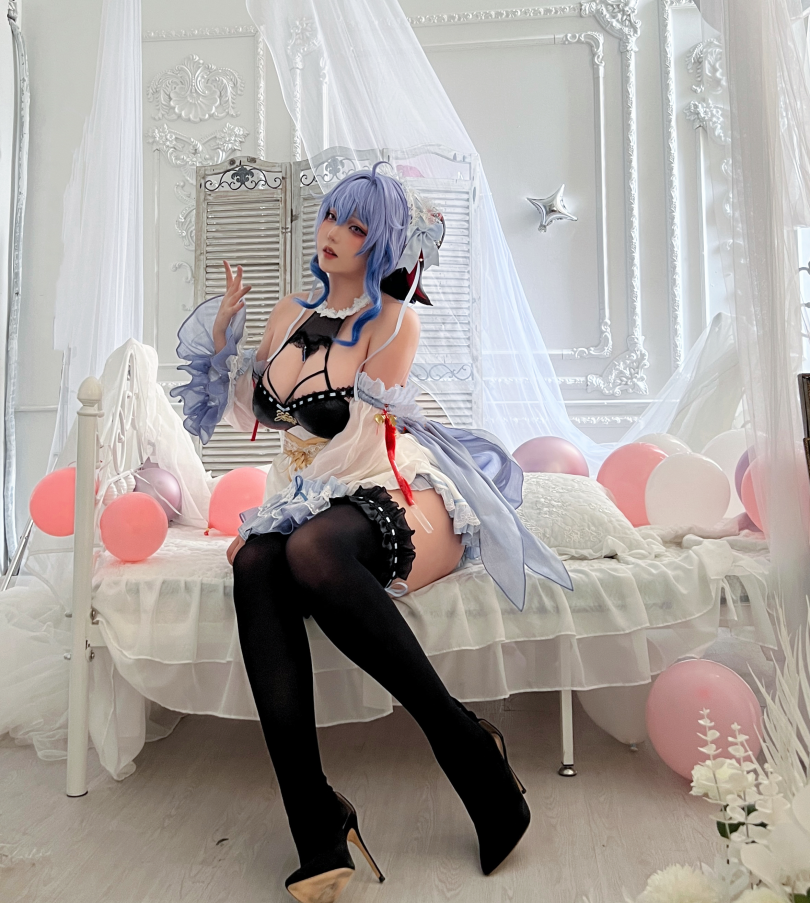 菌烨tako cos甘雨 | 菌烨tako_原神·甘雨cos作品 [10P-32MB]