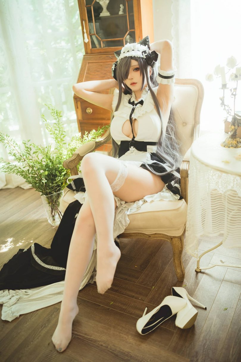 菌烨tako cos奥古斯特 | 菌烨tako_碧蓝航线·奥古斯特女仆cos [12P-142MB]