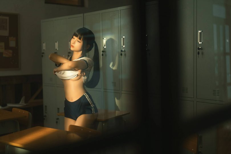 蠢沫沫_课间cosplay | 蠢沫沫_午后课间·体操服cos作品 [33P-320MB](蠢沫沫原名)插图