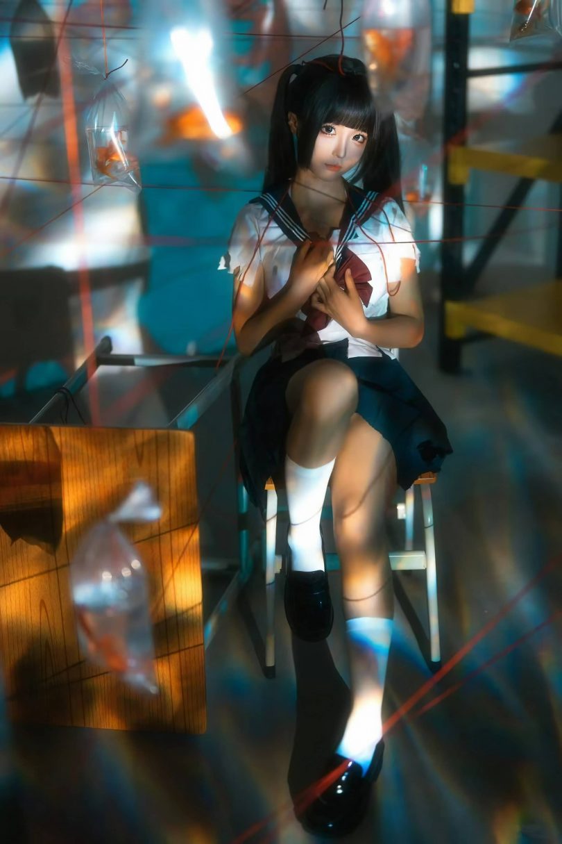 蠢沫沫_JK cosplay | 蠢沫沫_JK系列·梦鱼cos作品 [11P-120MB](蠢沫沫是谁)插图