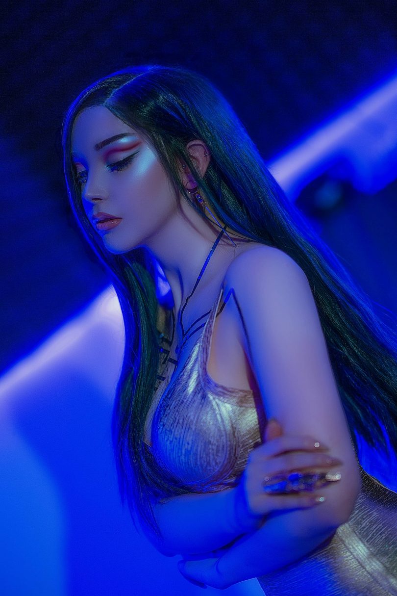 Sayathefox赛博朋克cos | Sayathefox_赛博朋克·Cyberpunk Dress cos [15P-219MB]