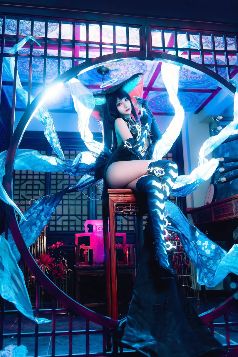 Shika小鹿鹿cos杨玉环 | Shika小鹿鹿_Fate/Grand Order·杨玉环cos [18P-128MB](shika小鹿鹿多个人资料)插图