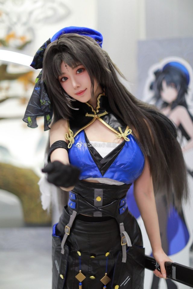 Shika小鹿鹿cos《鸣潮》秧秧，美丽酷帅席卷Comic Market 102(shika小鹿鹿百度百科)插图4