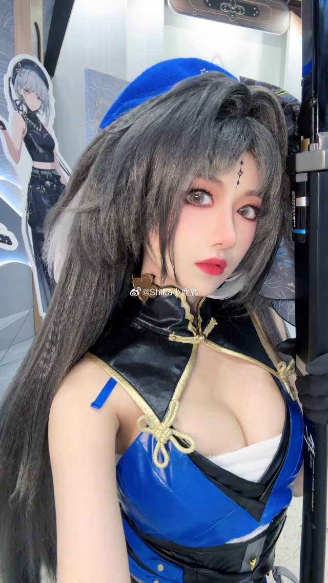 Shika小鹿鹿cos《鸣潮》秧秧，美丽酷帅席卷Comic Market 102(shika小鹿鹿百度百科)插图5