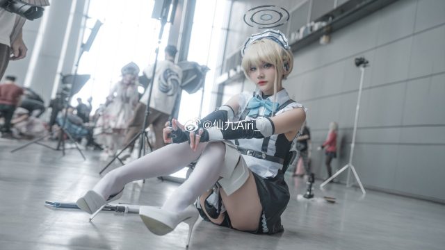 仙九Airi cos《蔚蓝档案》飞鸟马时，再现美少女战士的酷帅魅力(仙九情侣网名是什么)插图1