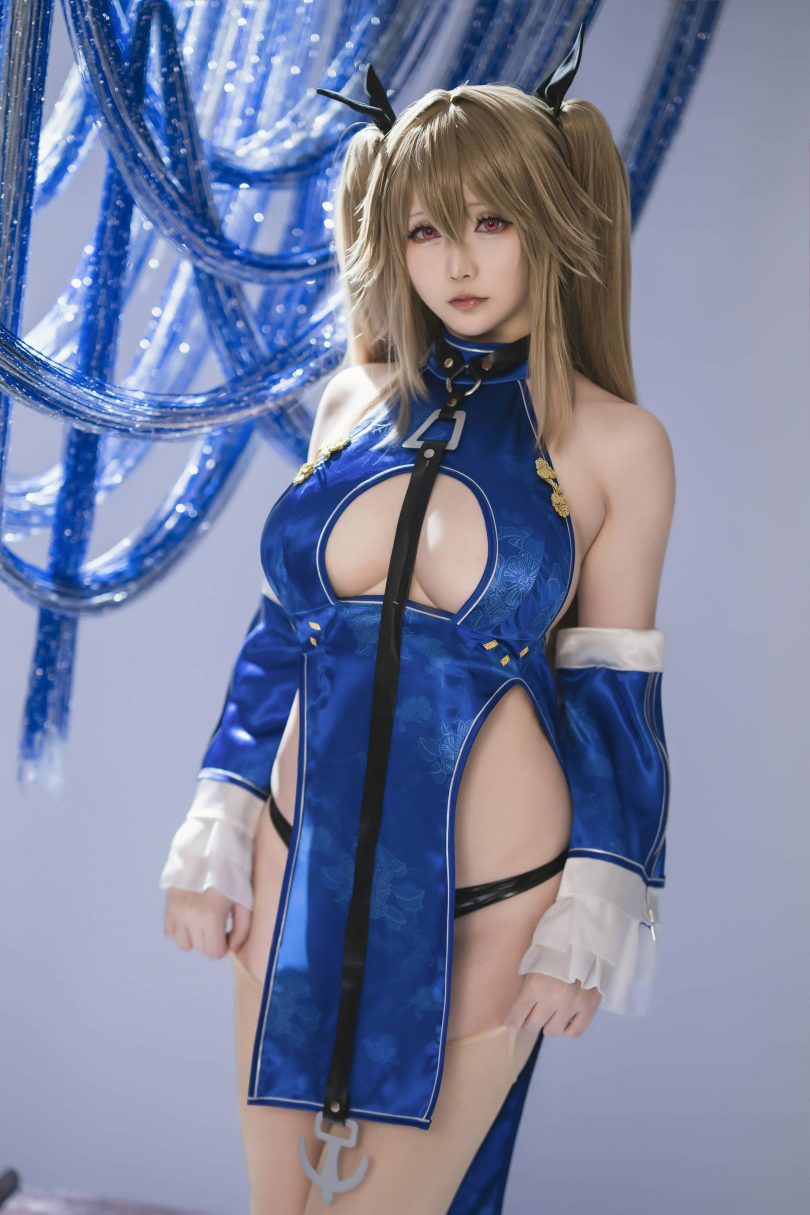 星之迟迟cos安克雷奇 | 星之迟迟_碧蓝航线·安克雷奇cos作品 [84P-589MB](星之迟迟能代cos)插图
