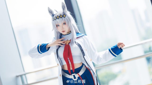 [赛马娘Pretty Derby]瓜希酱cos小栗帽，美丽可爱的“马娘”闪亮登场插图1