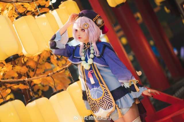 花崎Makura cos《原神》七七，可爱迷人小僵尸魅力爆棚！插图