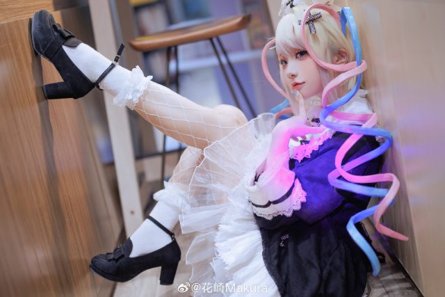 治愈系cosplay大秀：花崎Makura化身“糖糖”超天酱的可爱诱惑！(治愈系萌妹子)插图