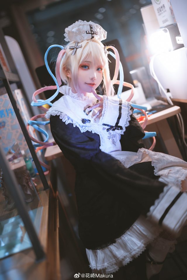 治愈系cosplay大秀：花崎Makura化身“糖糖”超天酱的可爱诱惑！(治愈系萌妹子)插图4