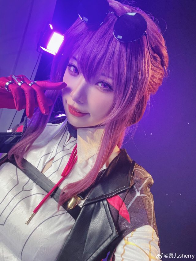 [崩坏：星穹铁道]贤儿sherry cos卡芙卡，魔法女王炫酷cosplay大放光彩(崩坏星穹铁道下载)插图5