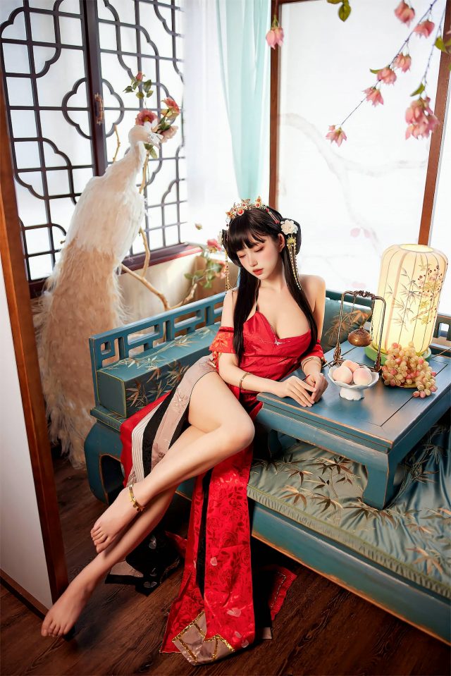 从《碧蓝航线》到现实：Shika小鹿鹿的“逸仙”同人凤冠霞帔之美(番名《碧蓝航线》)插图2