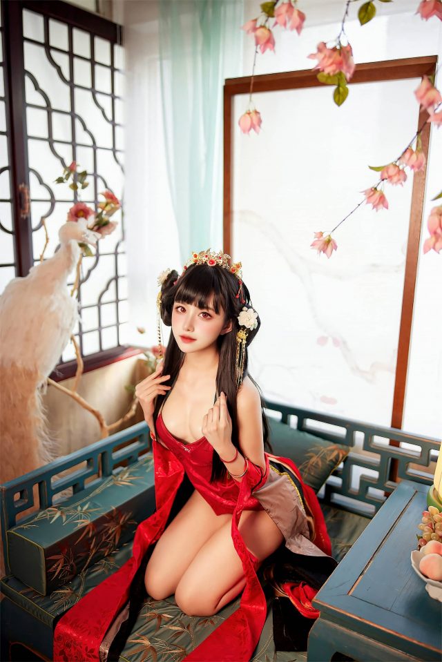从《碧蓝航线》到现实：Shika小鹿鹿的“逸仙”同人凤冠霞帔之美(番名《碧蓝航线》)插图3